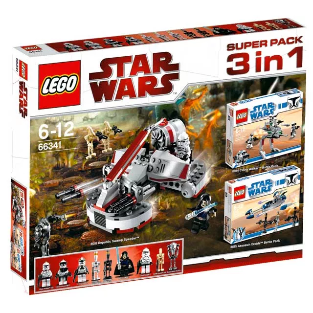 Set LEGO Star Wars 66341 Star Wars Super Pack 3 in 1