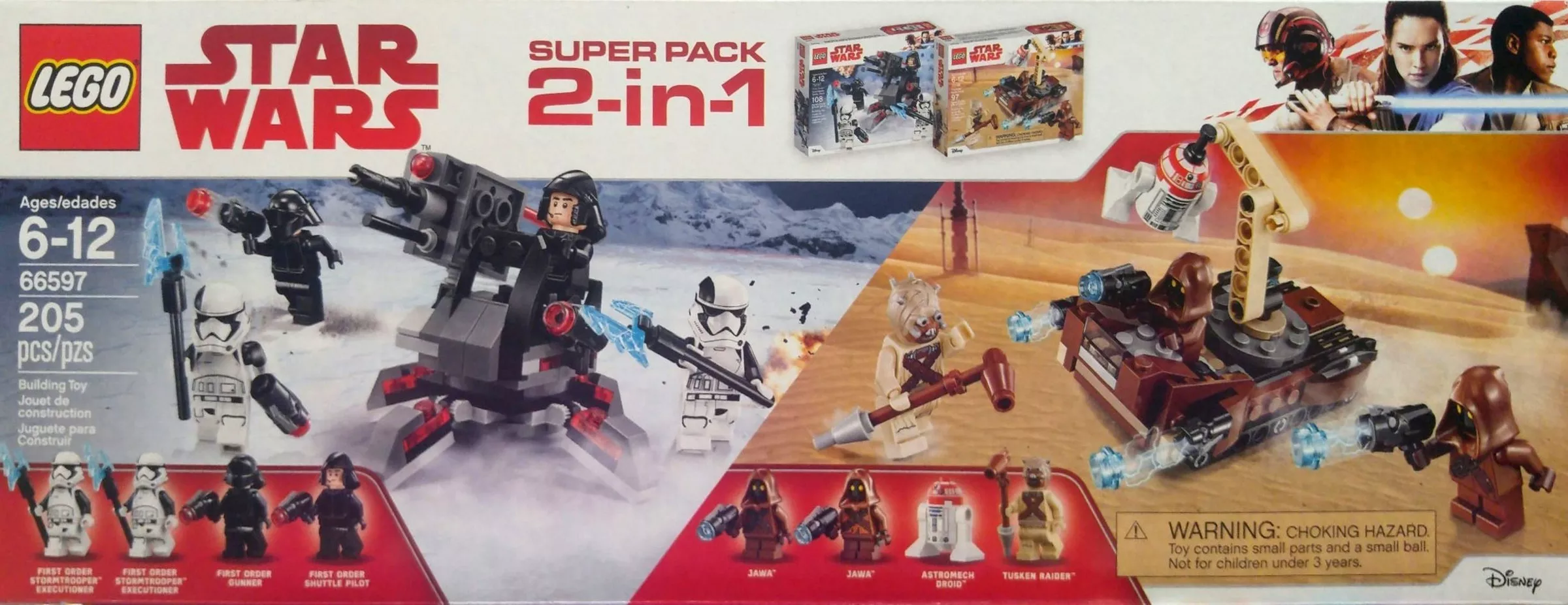 Set LEGO Star Wars 66597 2-in-1 Super Pack