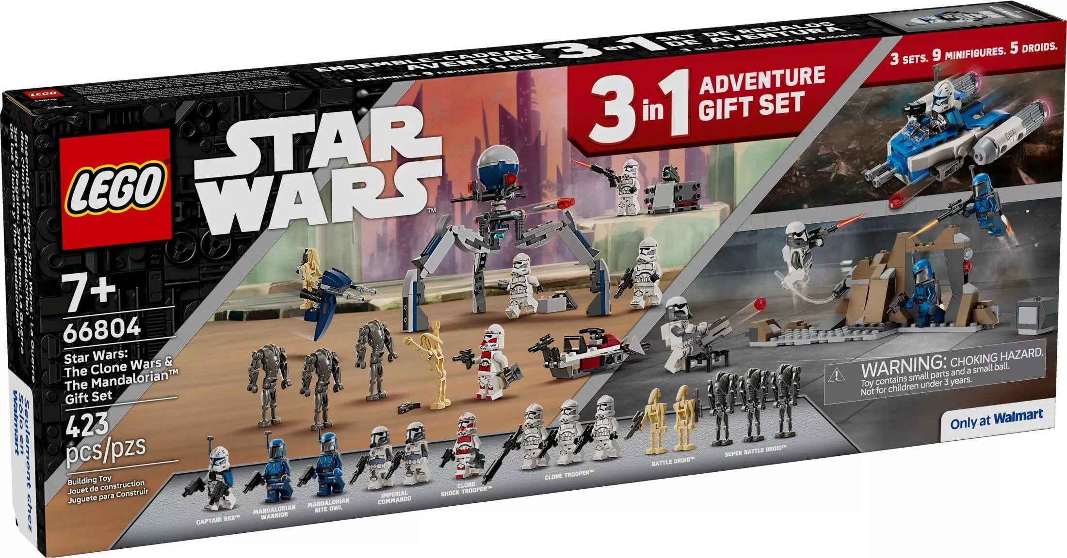 Set LEGO Star Wars 66804 Star Wars: The Clone Wars and The Mandalorian Gift Set
