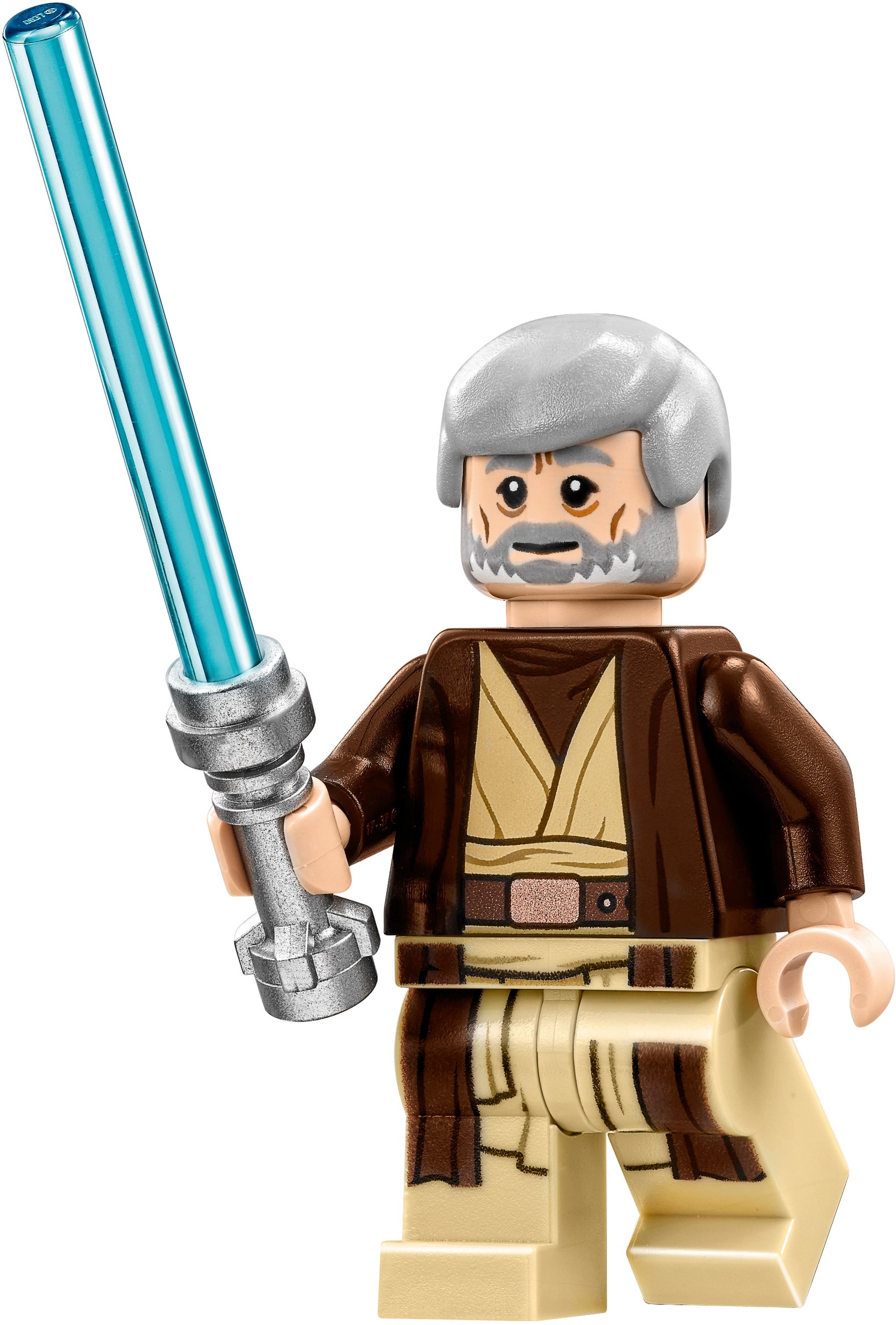 LEGO Star Wars Death Star Minifigure 75159 Luke Skywalker with Lightsaber Mouth Closed 
