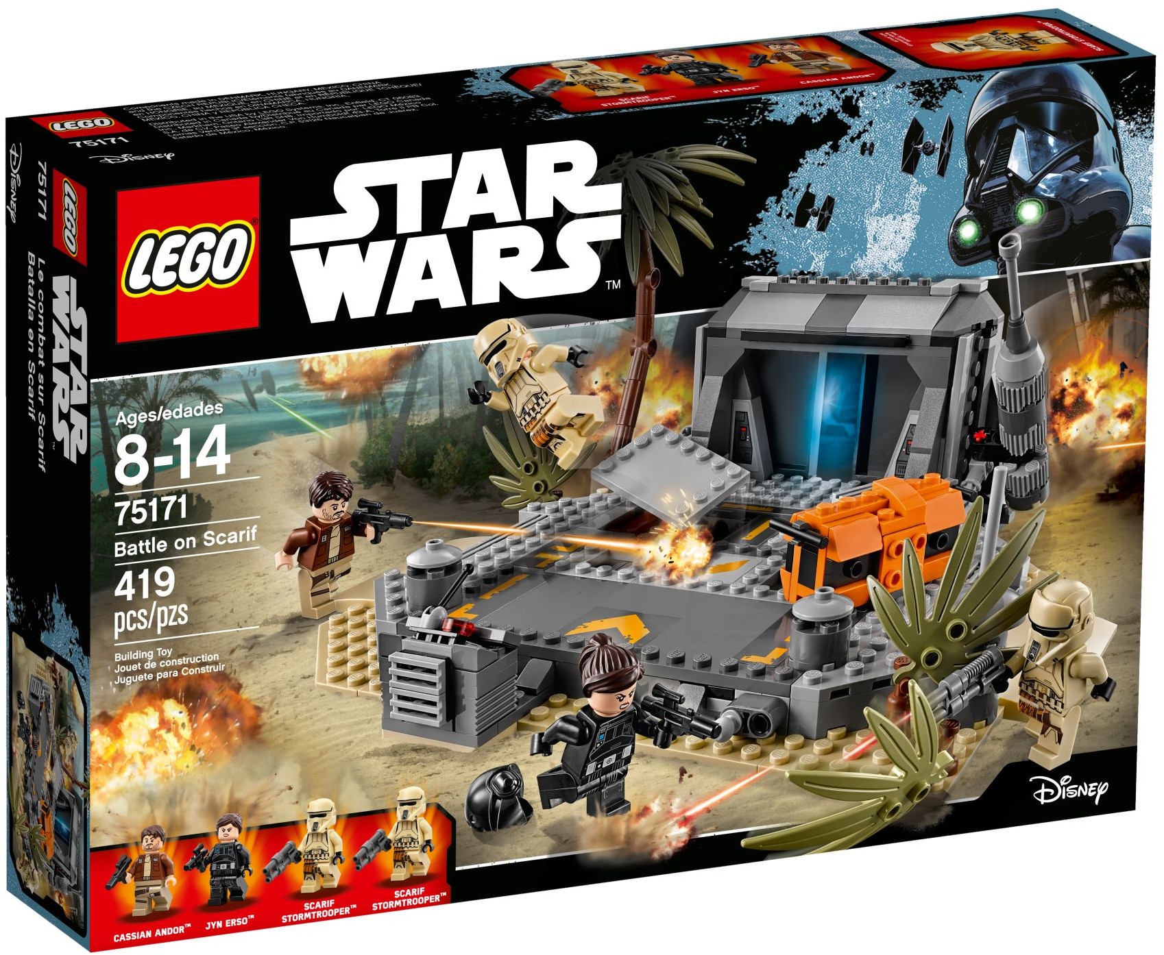 Lego 75171 Battle on Scarif - Set Lego Star Wars pas cher