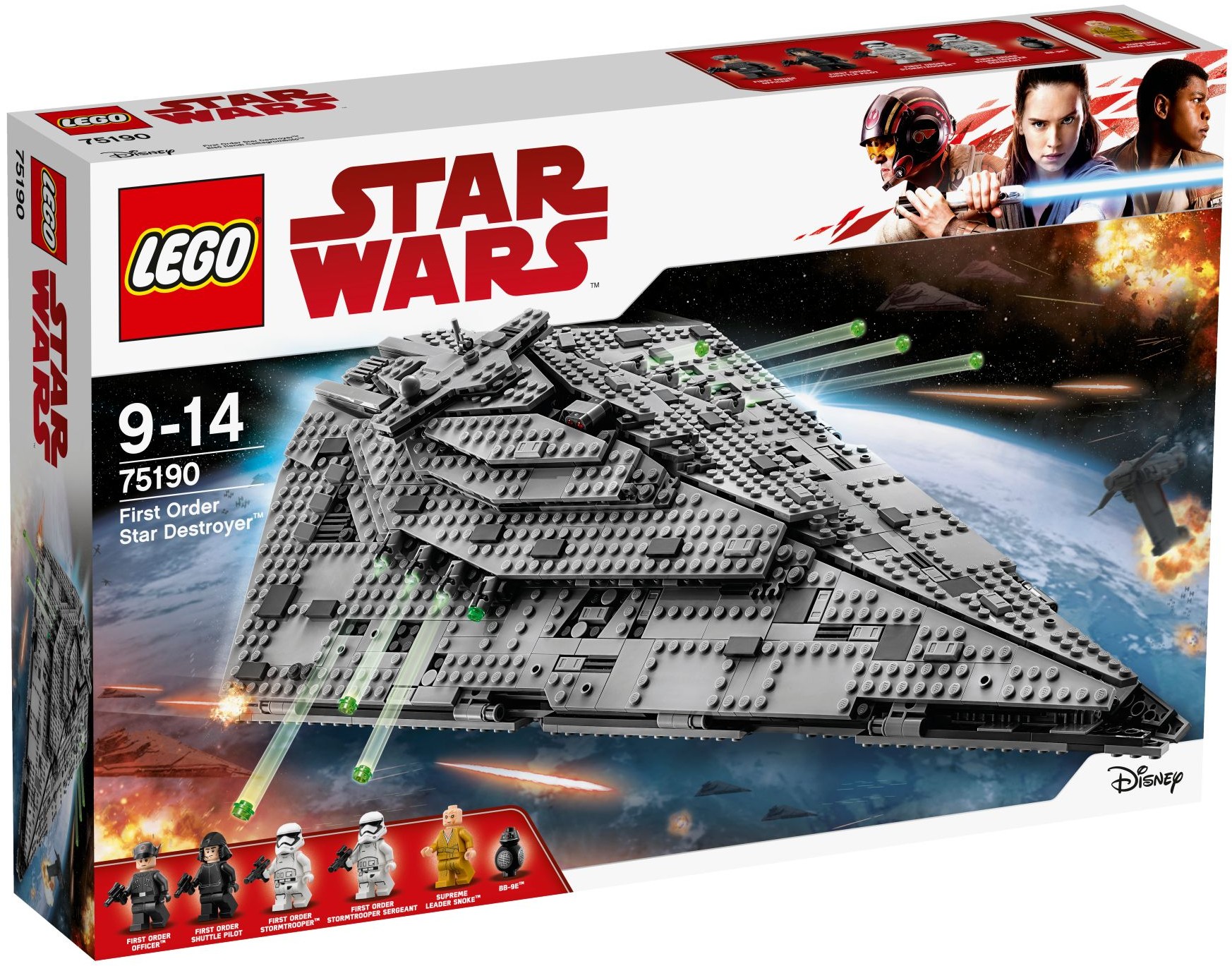 Lego 75190 First Order Star Destroyer - Set Lego Star Wars pas cher