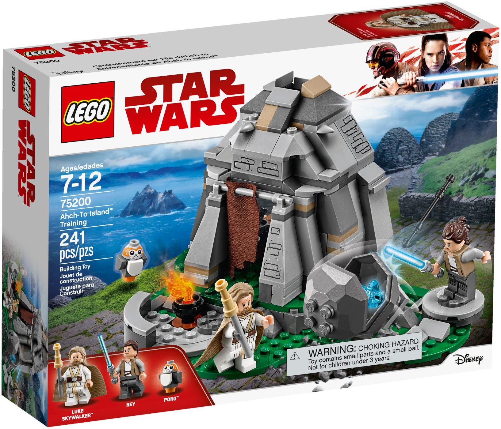 Lego 75200 Ahch-To Island Training - Set Lego Star Wars pas cher