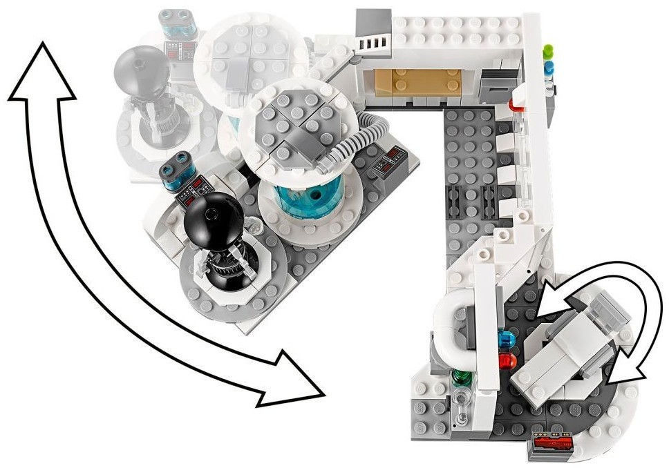 Lego Cámara Médica De Hoth- Hoth Medical Chamber 75203