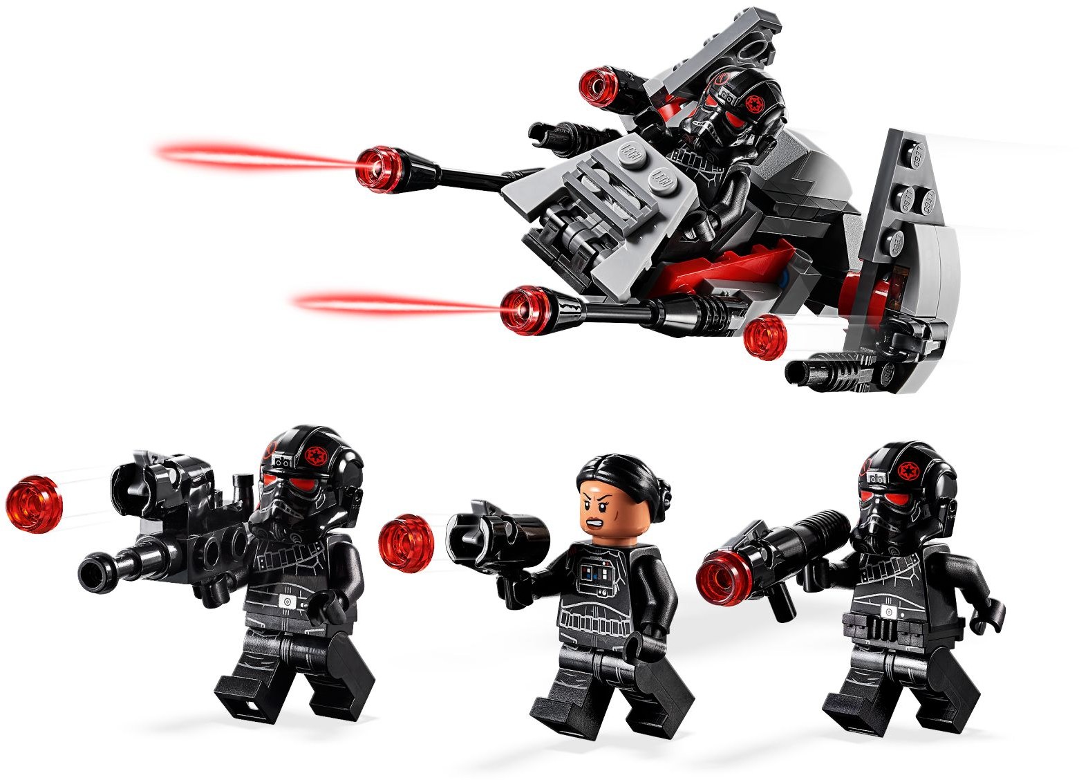 Brand New Lego Star Wars Inferno Squad Agent grimacing from set 75226 sw0988 NEW 