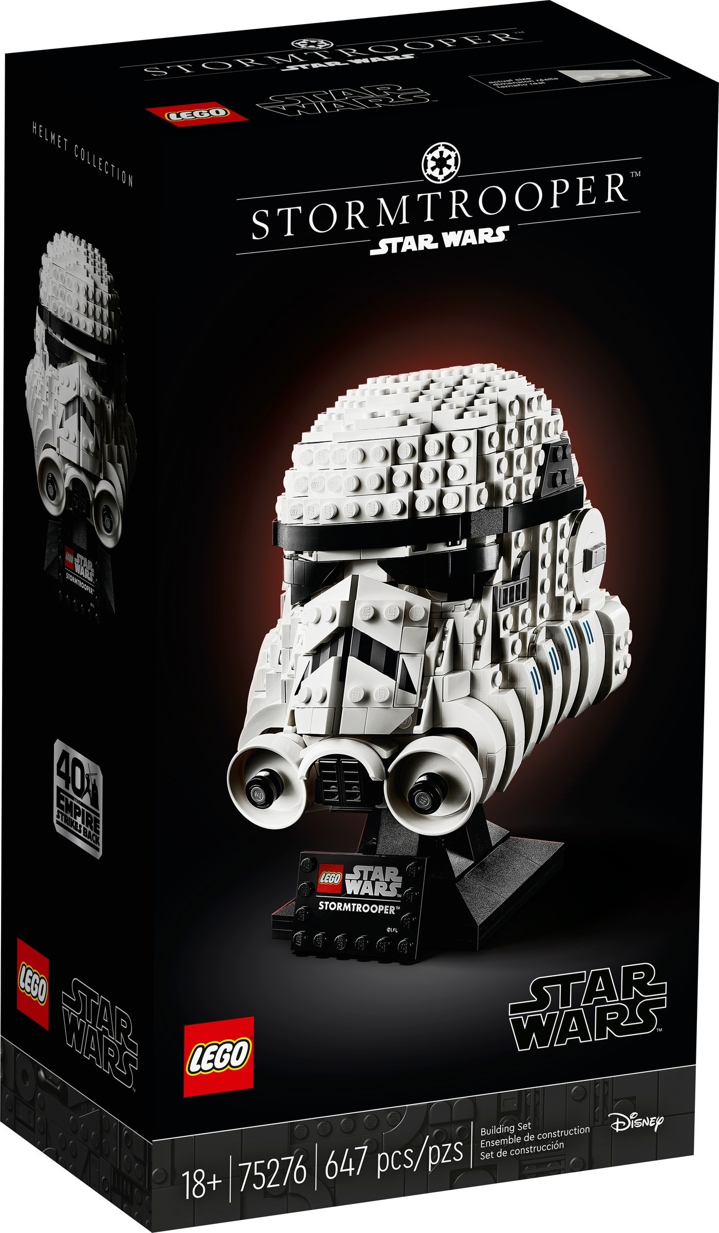 LEGO Star Wars 75343 pas cher, Le casque du Dark Trooper