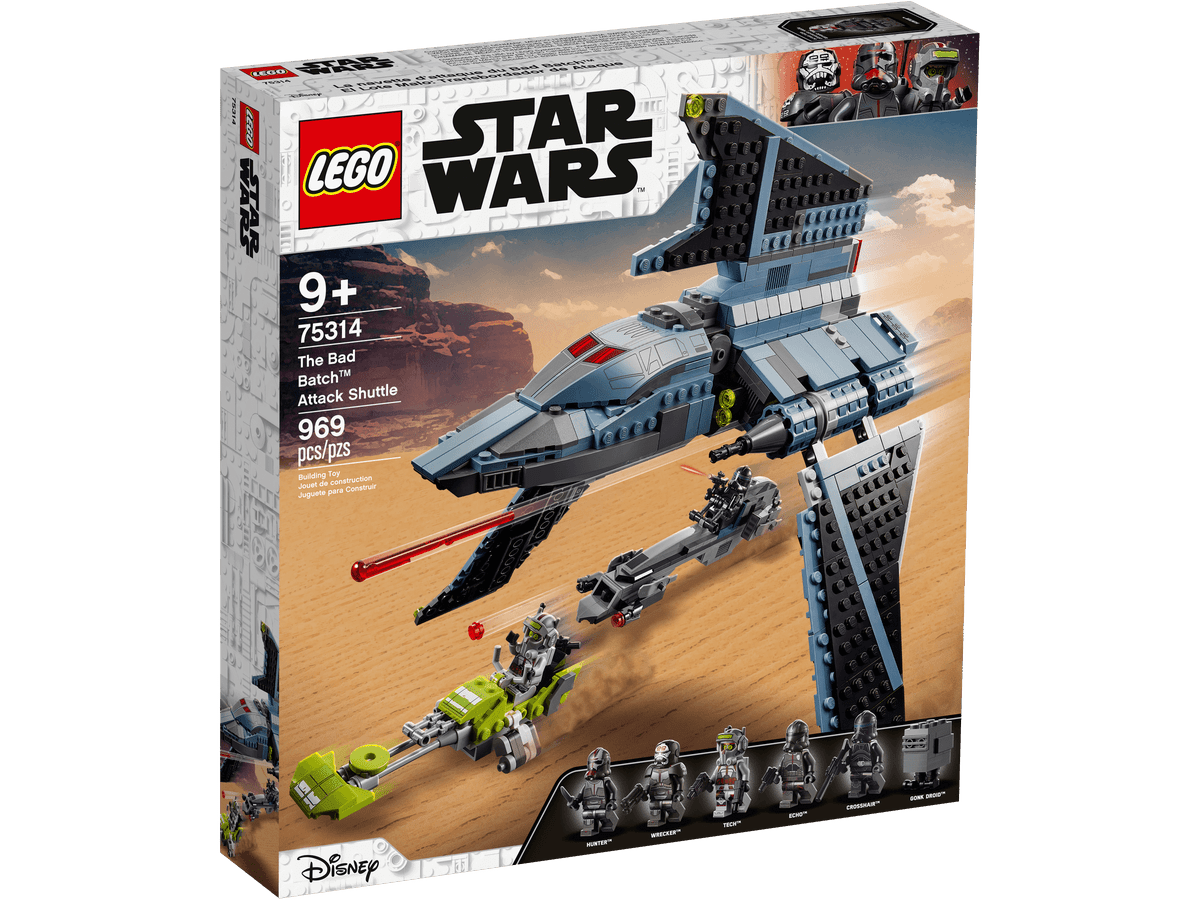 Lego 75314 La navette d'attaque du Bad Batch - Set Lego Star Wars