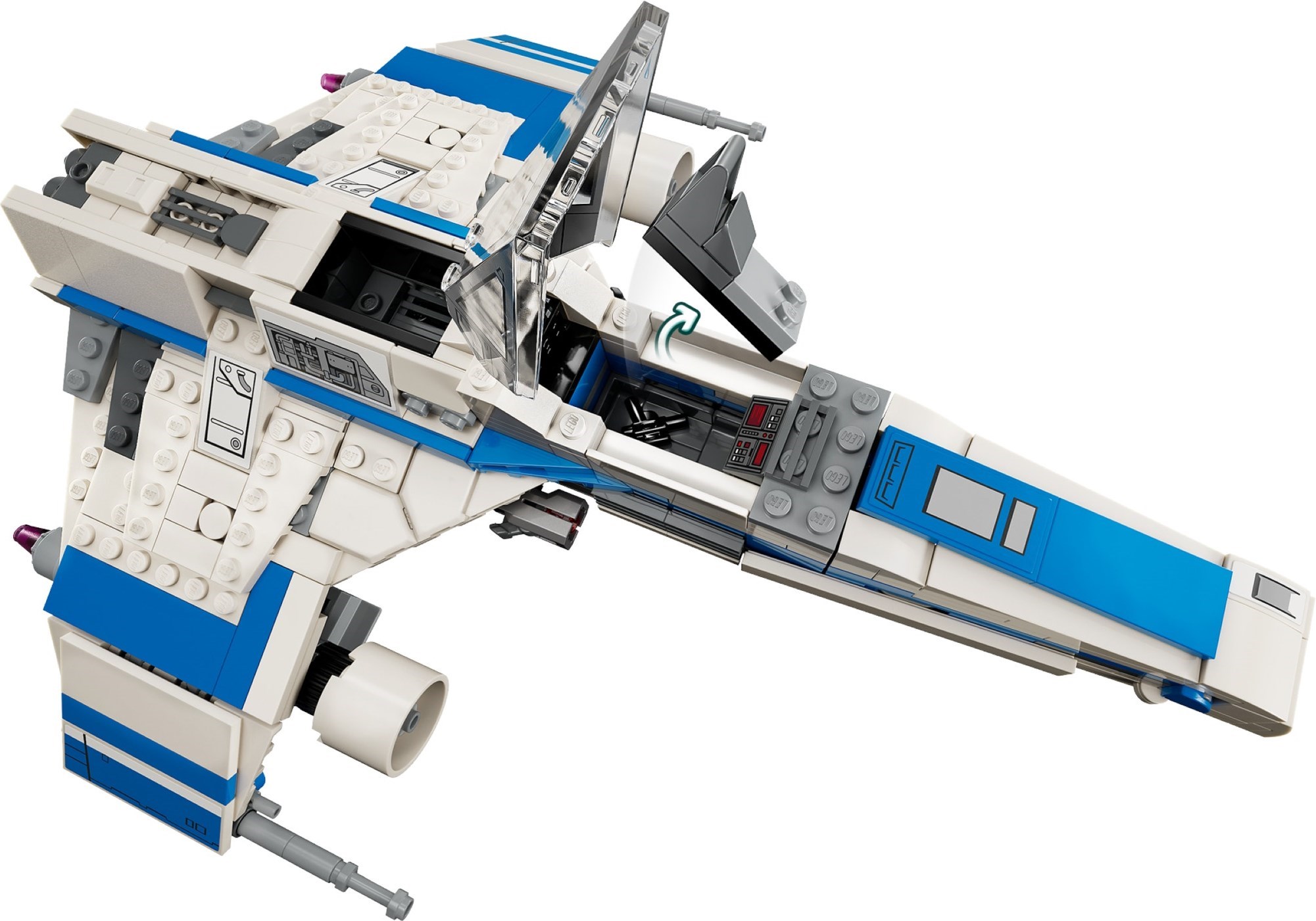 Lego 75364 New Republic E-Wing vs. Shin Hati’s Starfighter - Lego Star