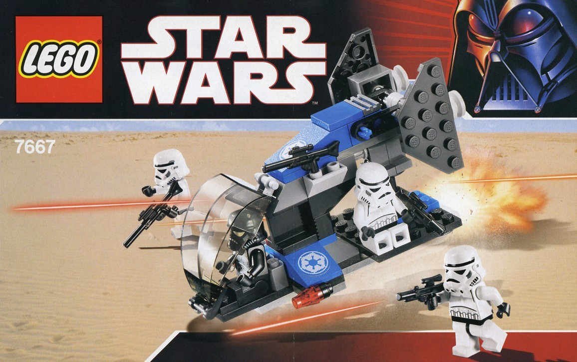 Array snack kindben Lego 7667 Imperial Dropship - Lego Star Wars set for sale best price