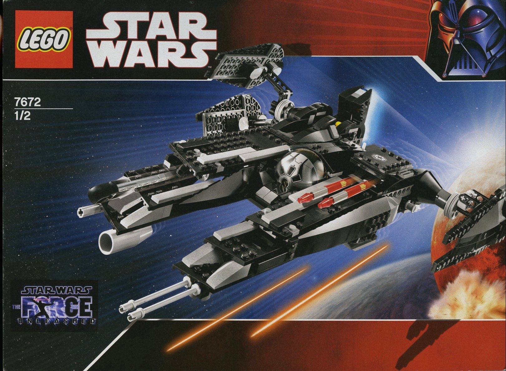 Lego Darth Vader's Apprentice 7672 Rogue Shadow Star Wars Minifigure 
