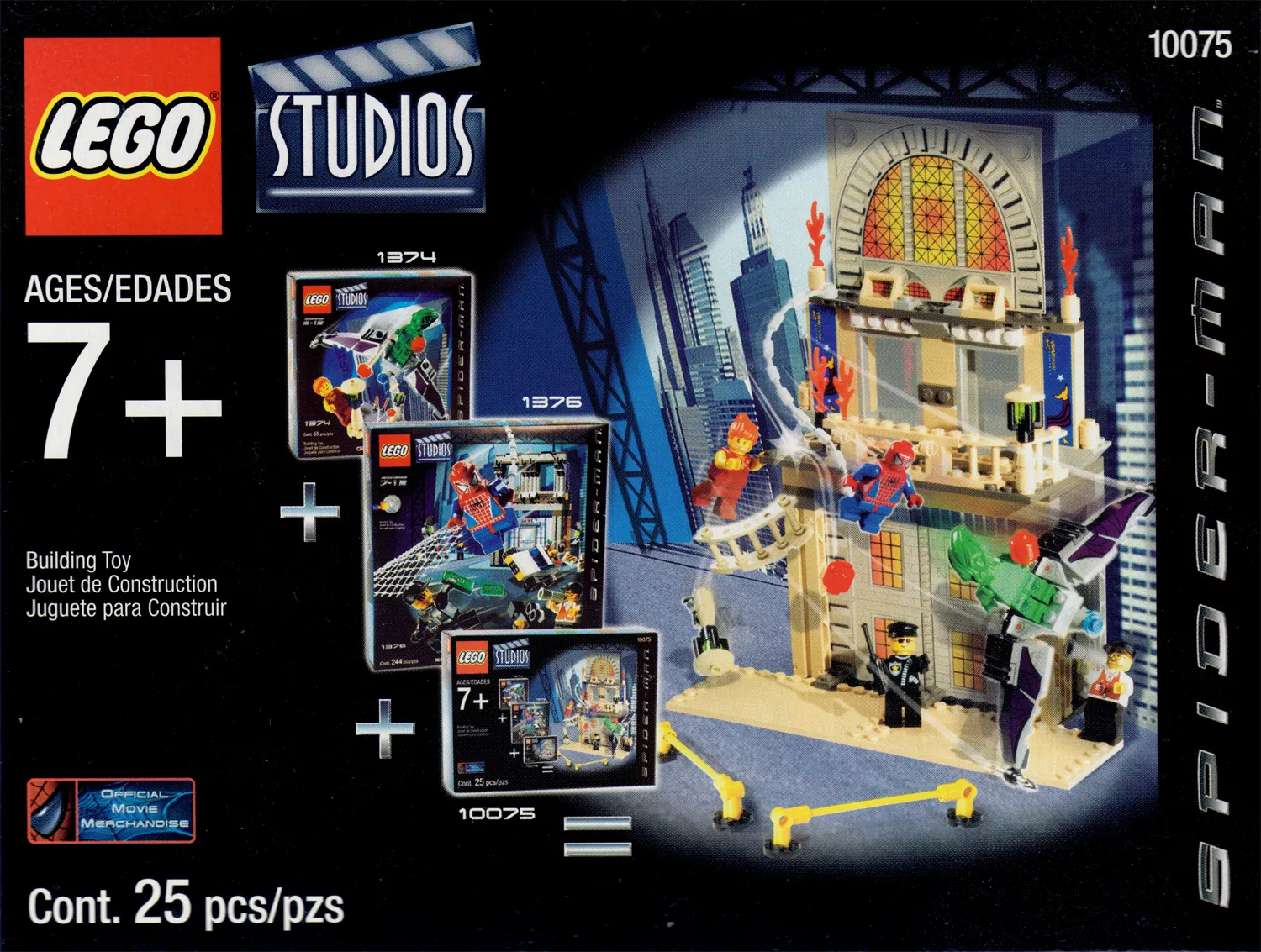 Set LEGO Studios 10075 Spider-Man Action Pack