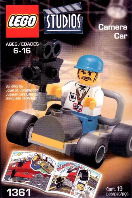 Set LEGO Studios 1361 Camera Car