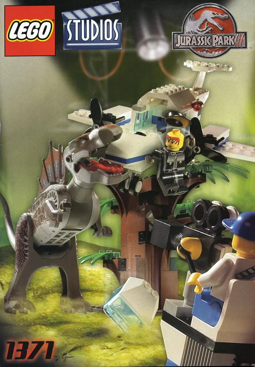 Set LEGO Studios 1371 Spinosaurus Attack