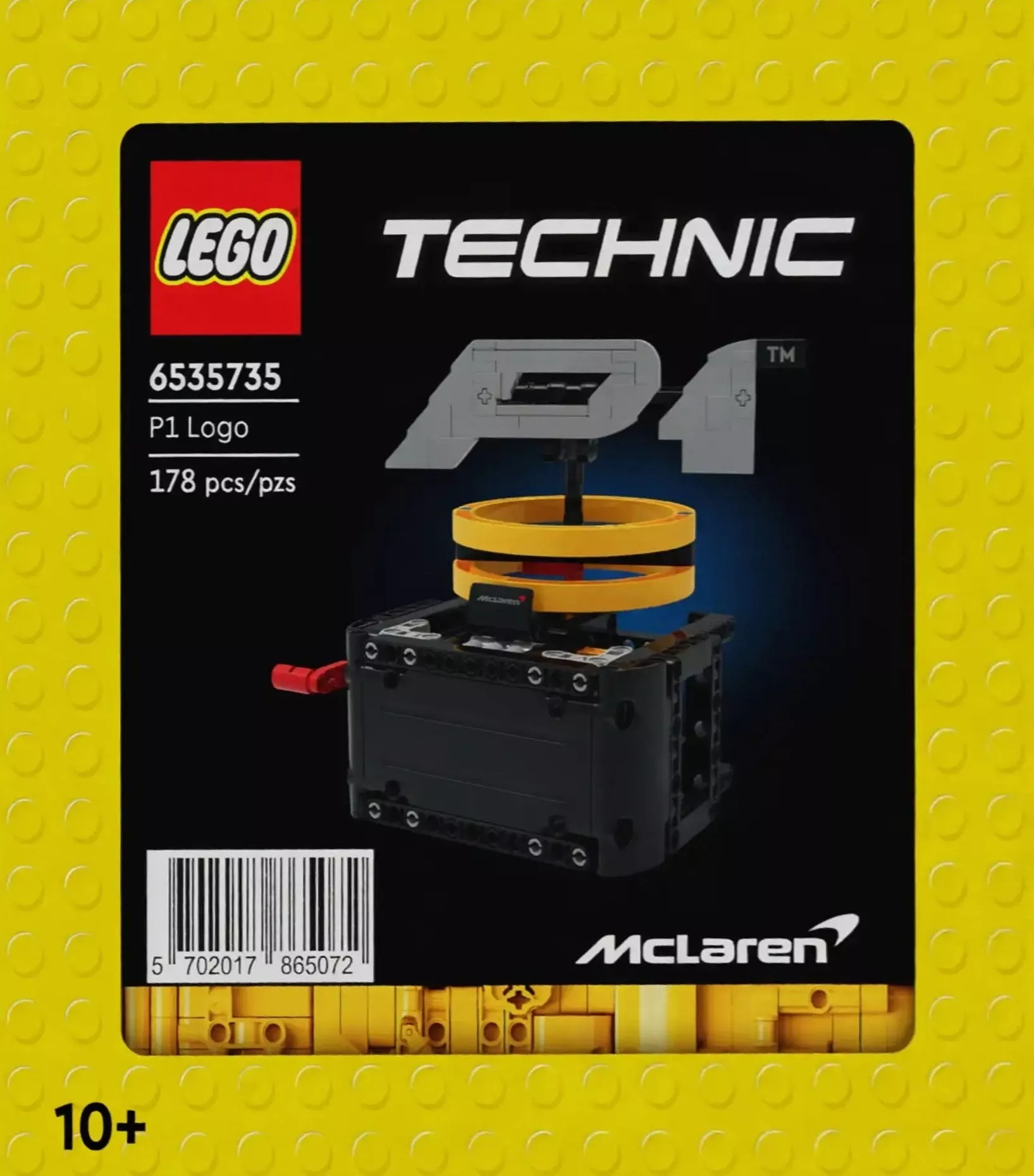 Set LEGO Technic 6535735 McLaren P1 Logo