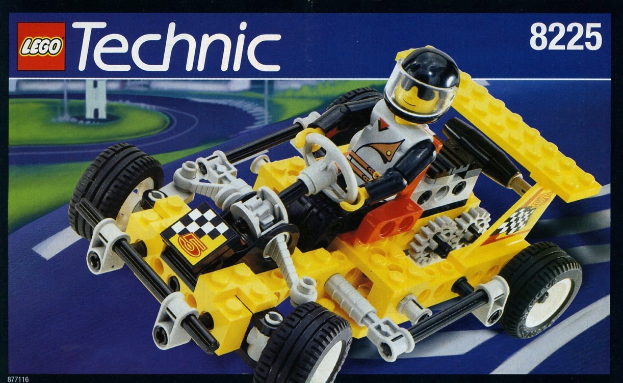 Print Hurtig Rendezvous Lego 8225 Road Rally V - Lego Technic set for sale best price