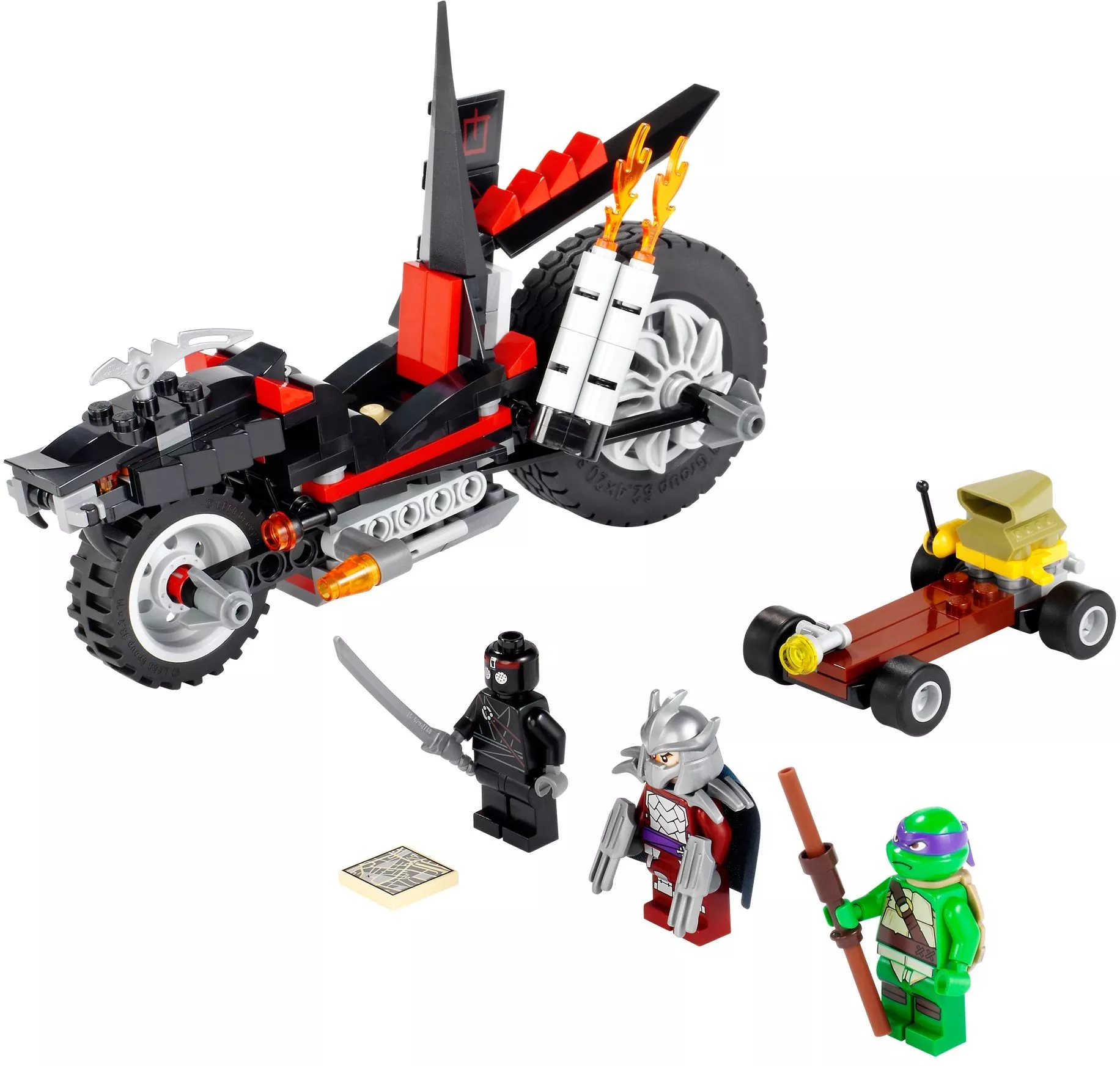 Set LEGO Teenage Mutant Ninja Turtles 79101 Shredder's Dragon Bike