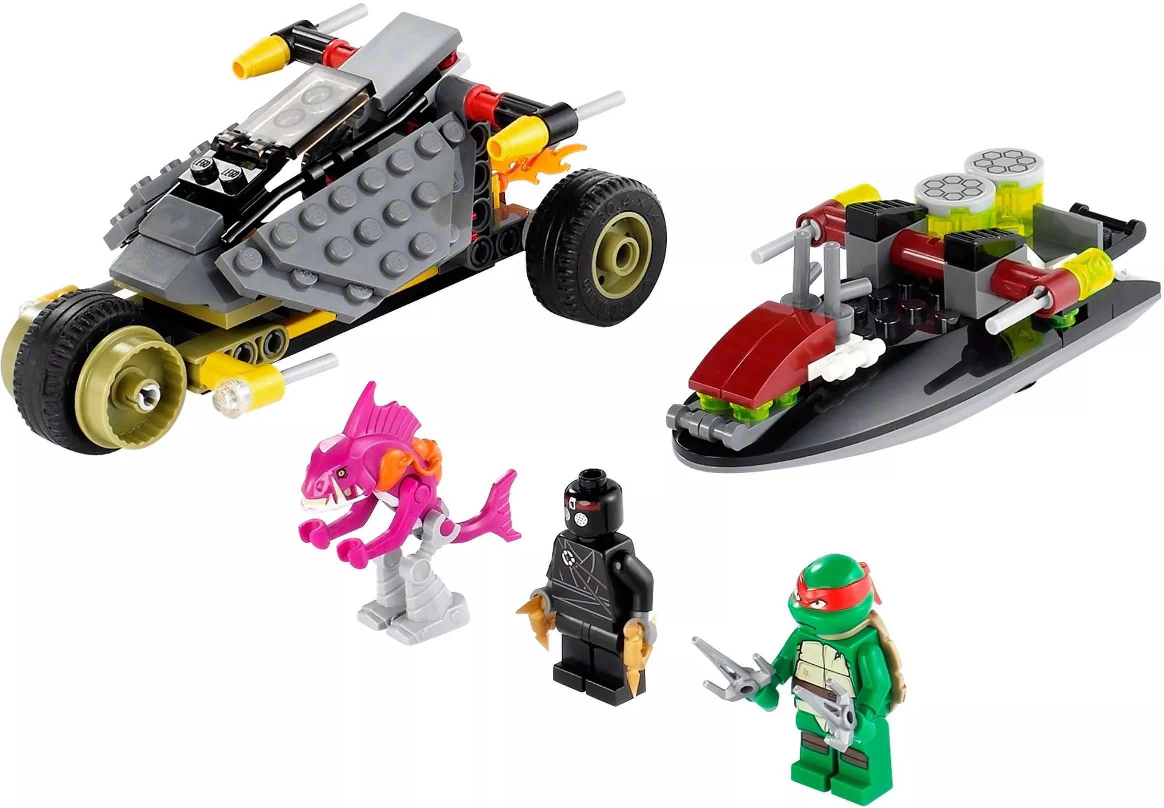 Set LEGO Teenage Mutant Ninja Turtles 79102 Stealth Shell in Pursuit