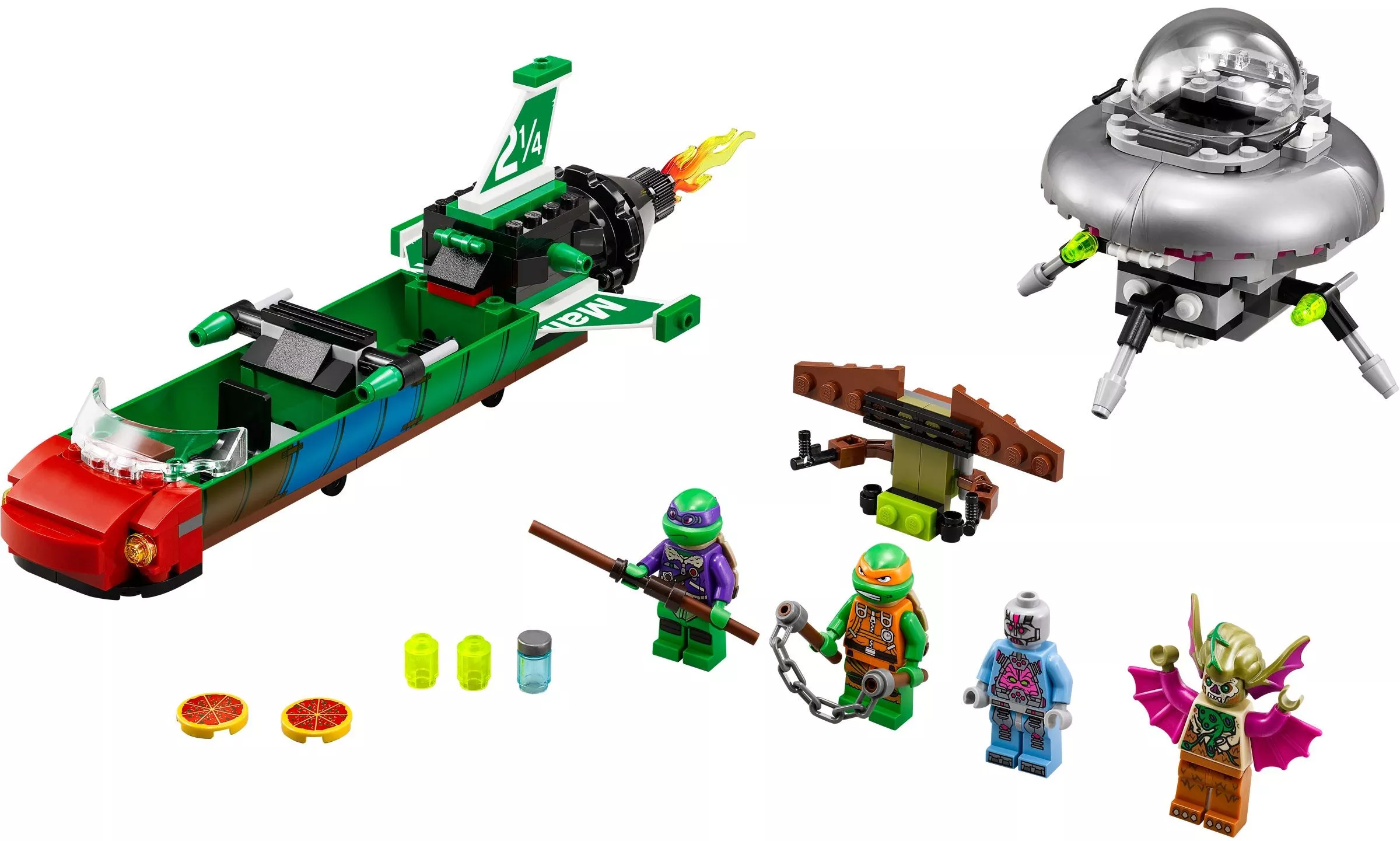 Set LEGO Teenage Mutant Ninja Turtles 79120 T-Rawket Sky Strike