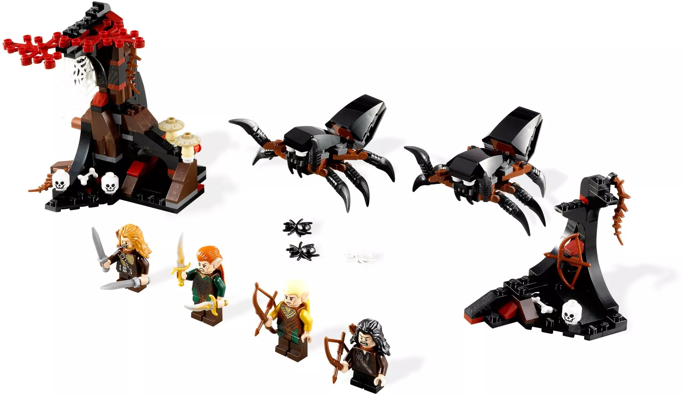 Set LEGO The Hobbit 79001 Escape from Mirkwood Spiders