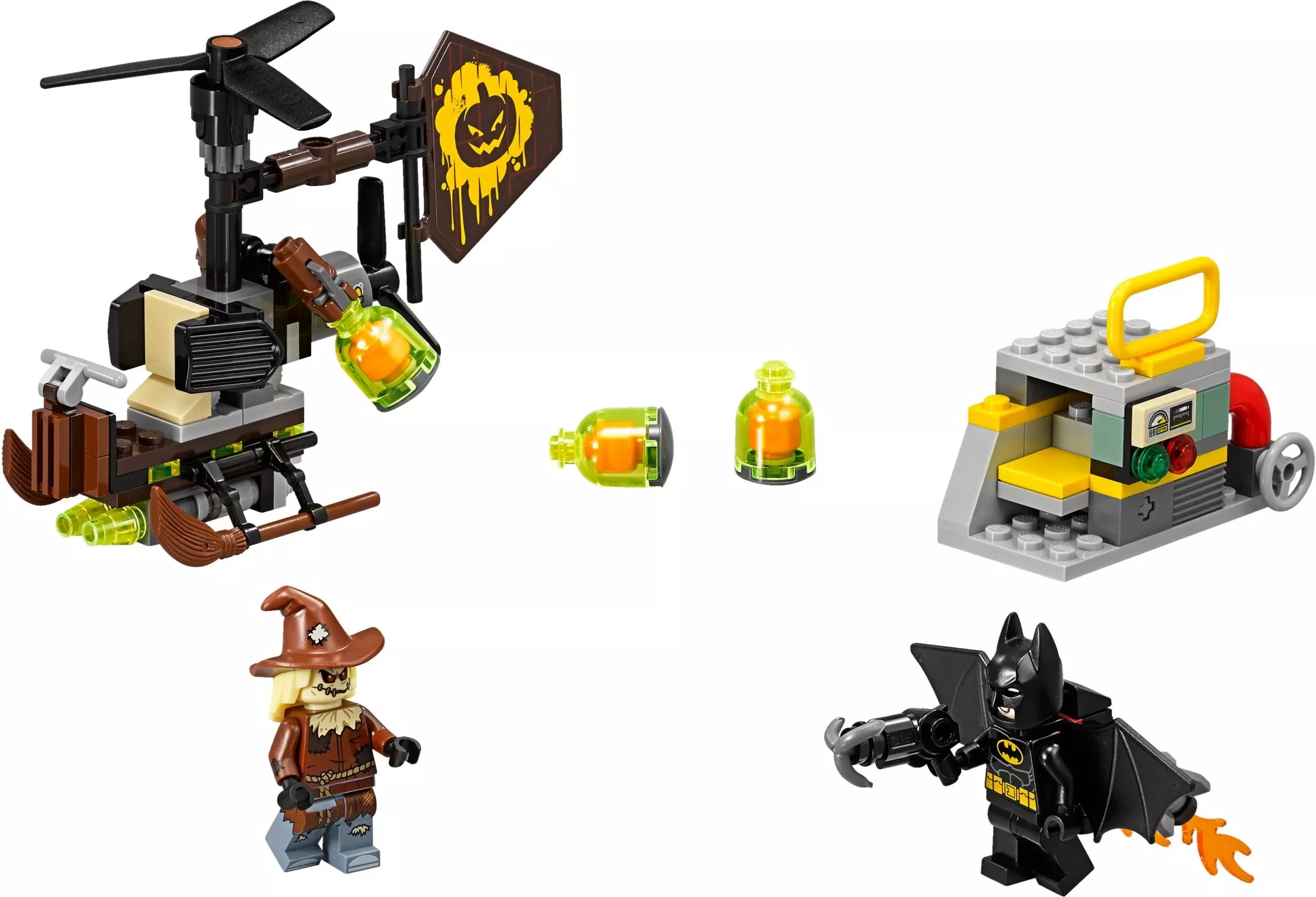 Set LEGO The LEGO Batman Movie 70913 Scarecrow Fearful Face-off