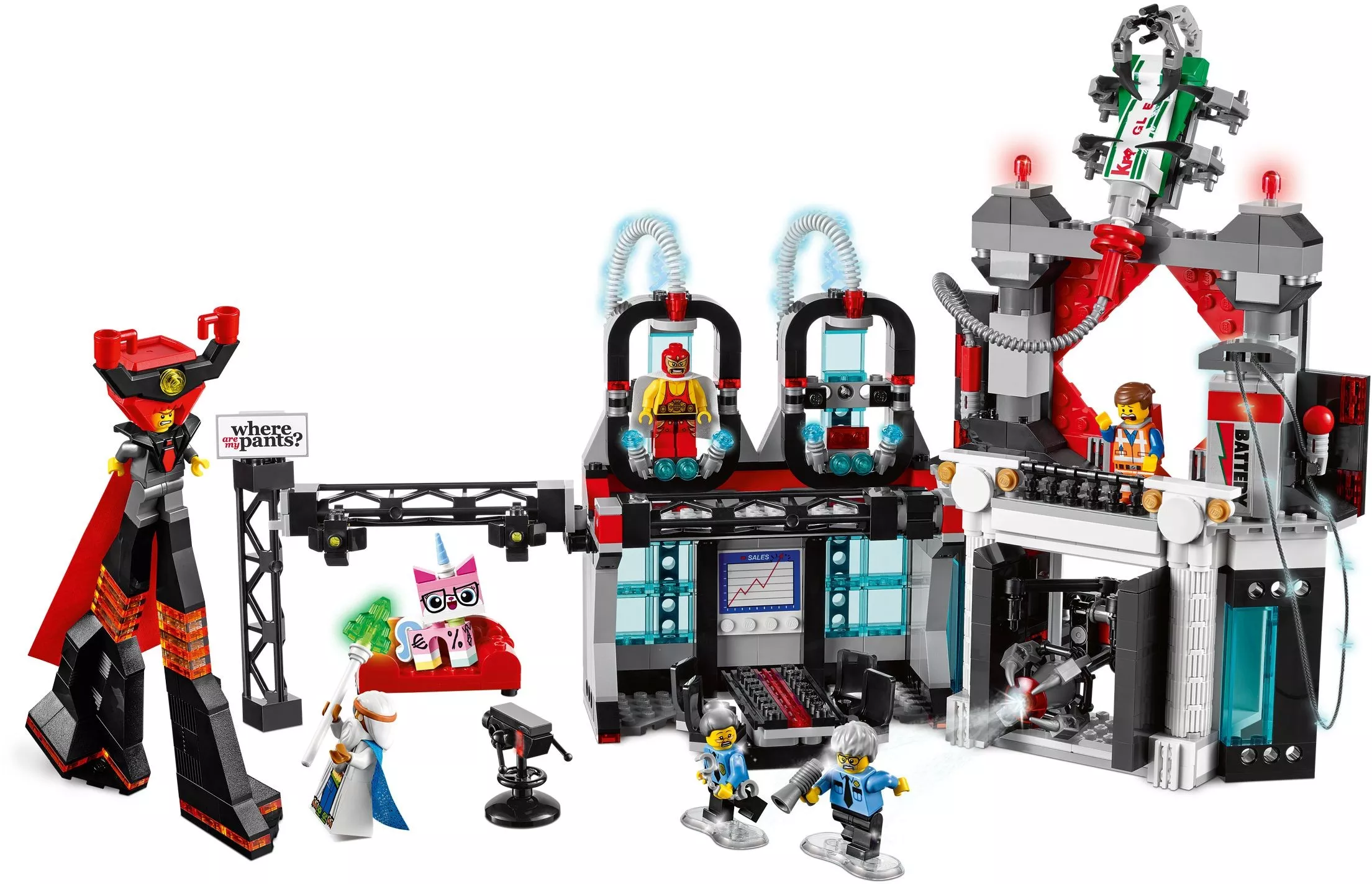 Set LEGO The LEGO Movie 70809 Lord Business' Evil Lair