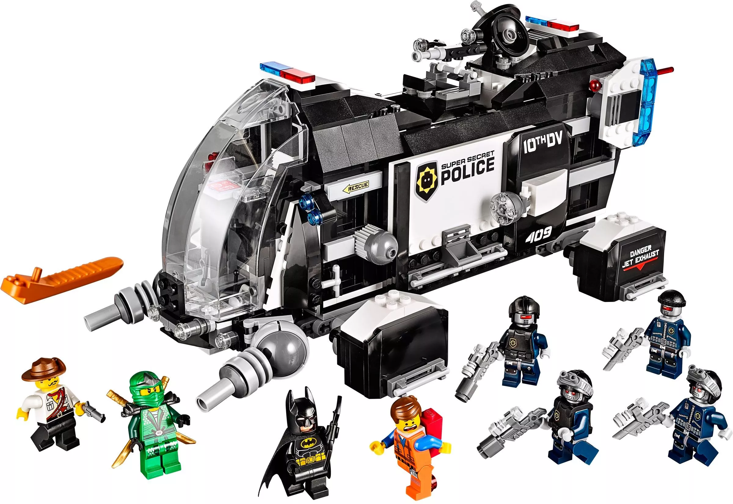 Set LEGO The LEGO Movie 70815 Super Secret Police Dropship