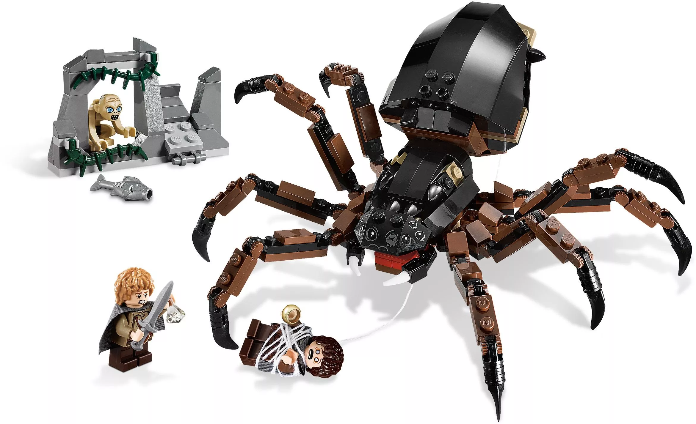 Set LEGO The Lord of the Rings 9470 Shelob Attacks