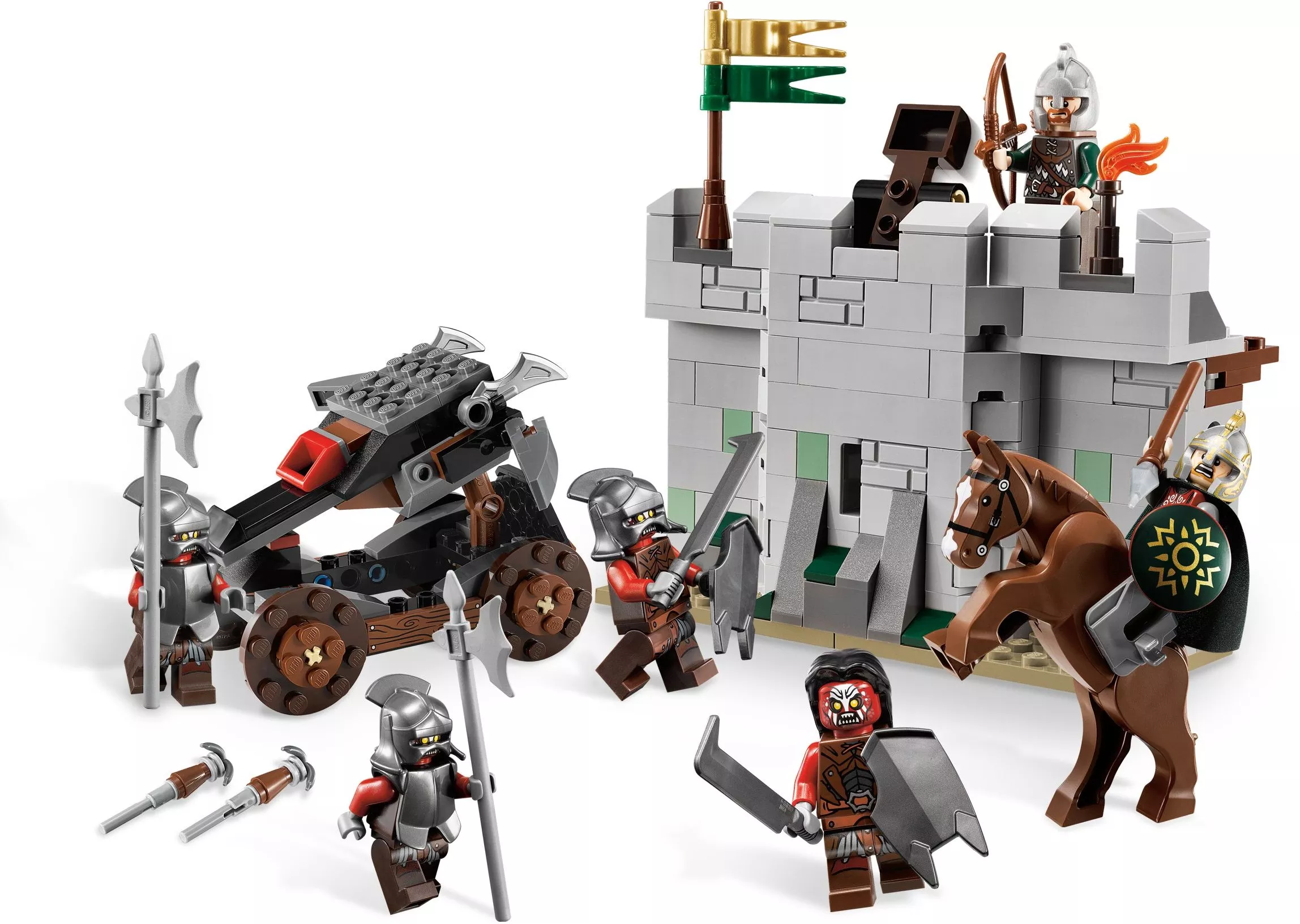 Set LEGO The Lord of the Rings 9471 Uruk-Hai Army