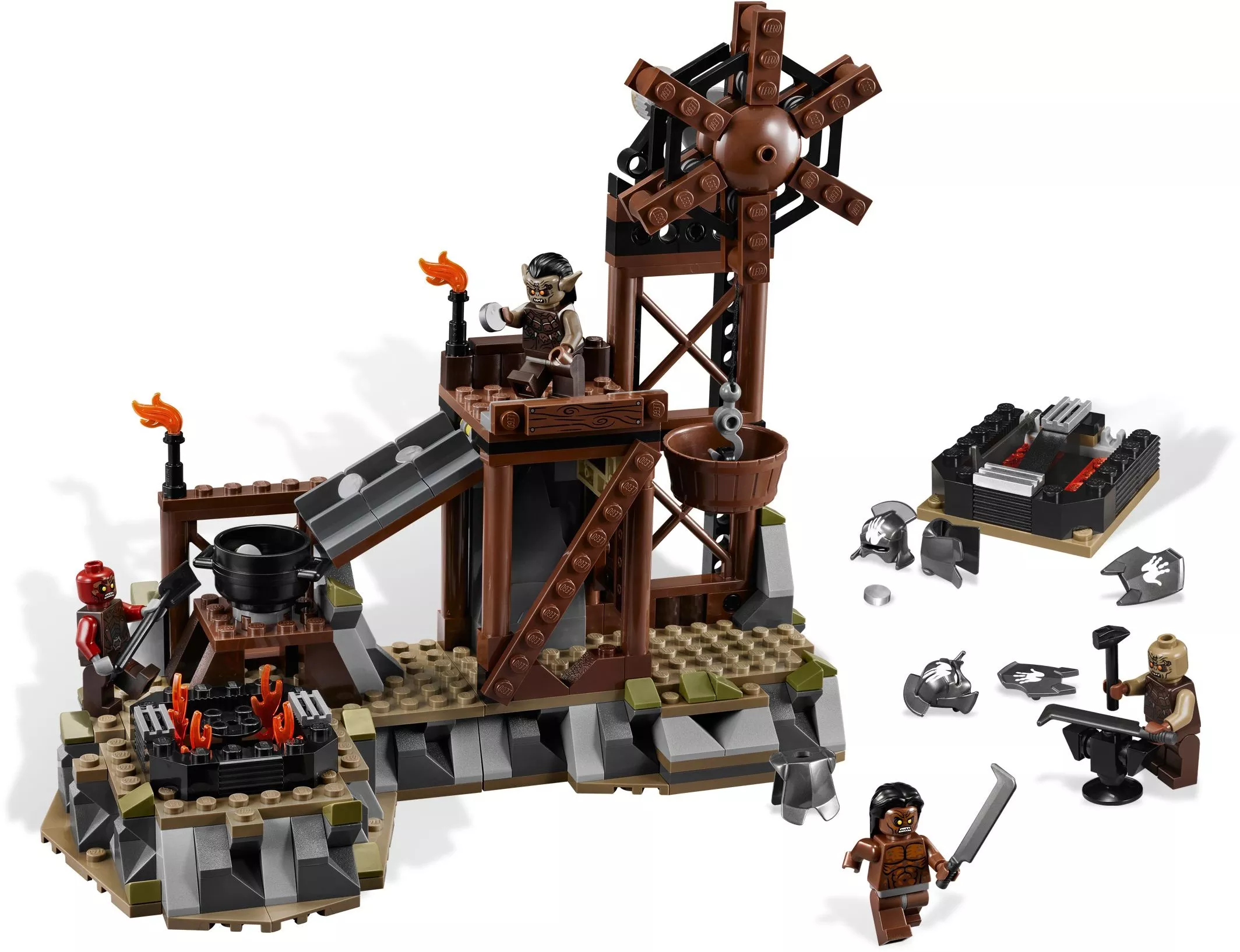 Set LEGO The Lord of the Rings 9476 The Orc Forge