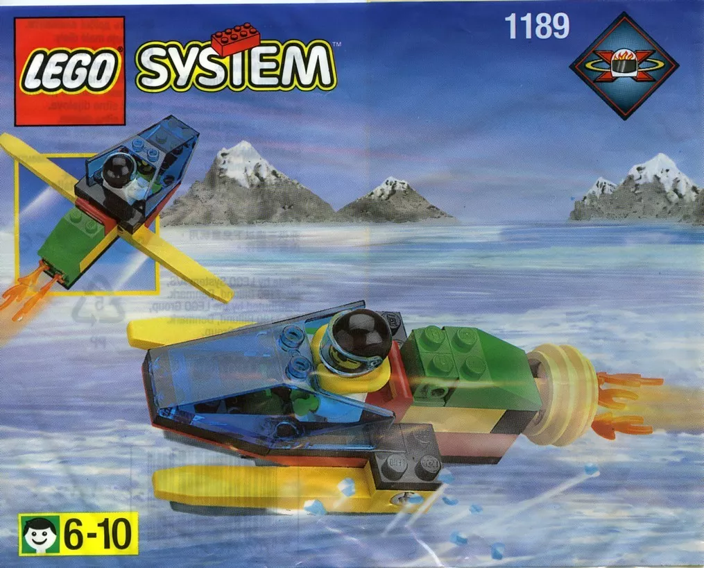 Set LEGO Town 1189 Rocket Boat