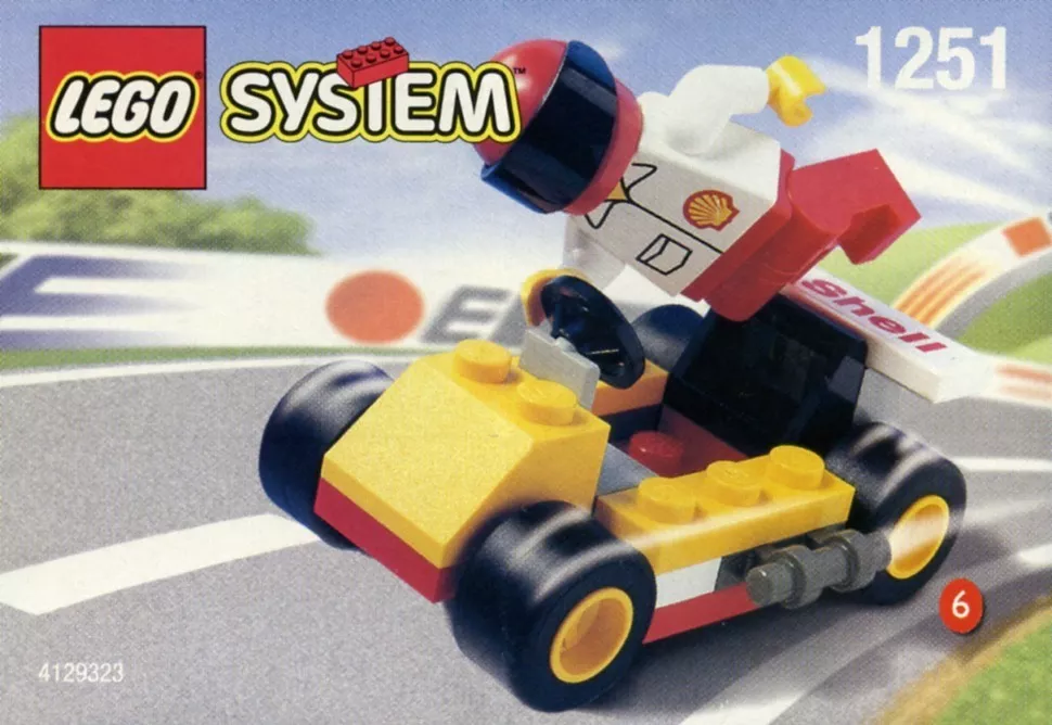 Set LEGO Town 1251 Go-Cart