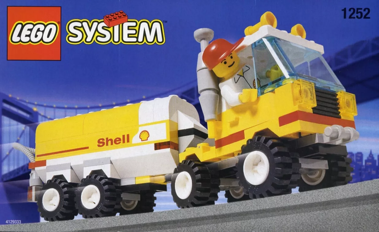 Set LEGO Town 1252 Shell Tanker