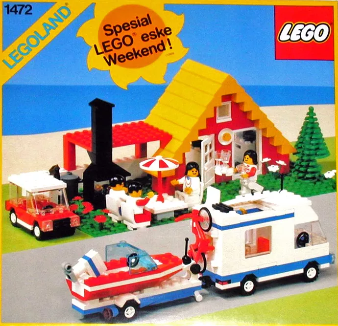 Set LEGO Town 1472 Vacation House