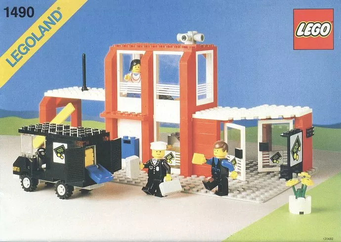 Set LEGO Town 1490 Town Bank