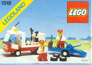 Set LEGO Town 1518 Racing Service Crew