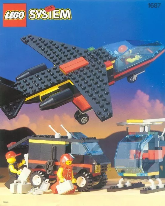 Set LEGO Town 1687 Midnight Transport