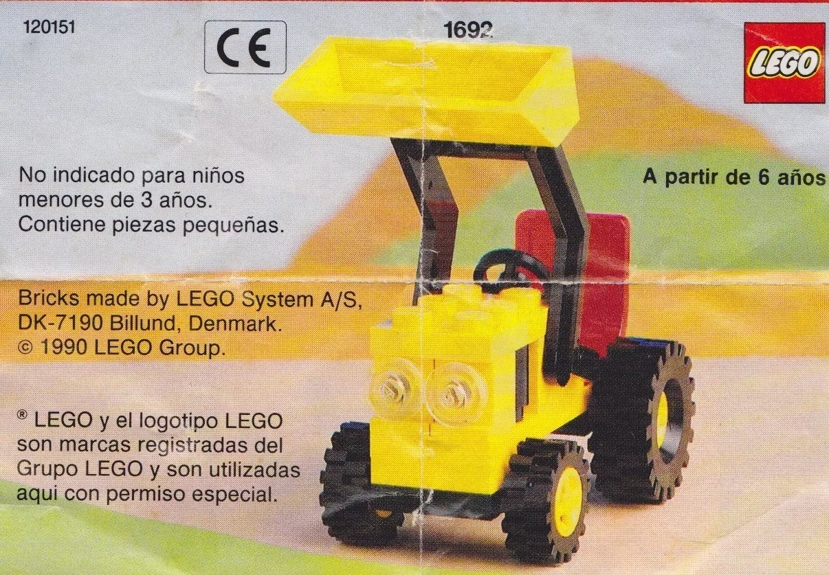 Set LEGO Town 1692 Tractor Loader