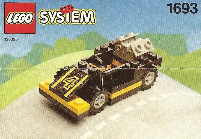 Set LEGO Town 1693 Racing Car