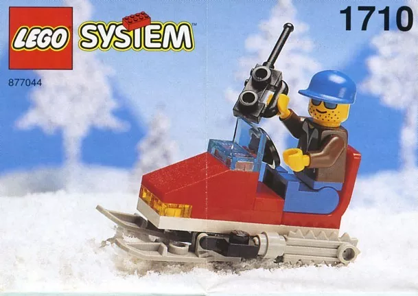 Set LEGO Town 1710 Snowmobile