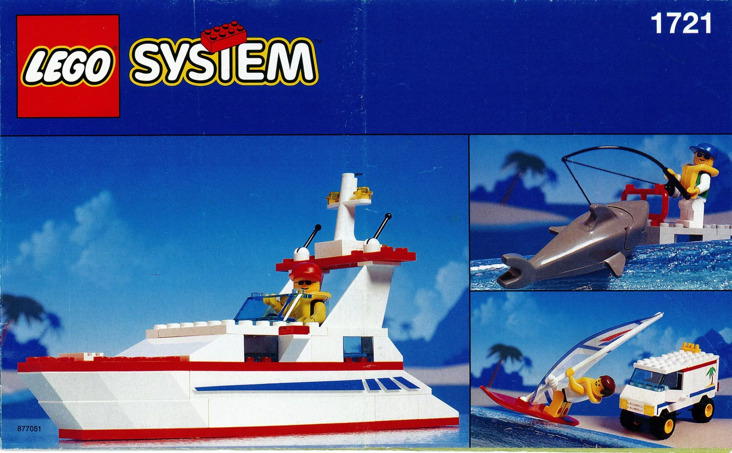 Set LEGO Town 1721 Sandypoint Marina Value Pack