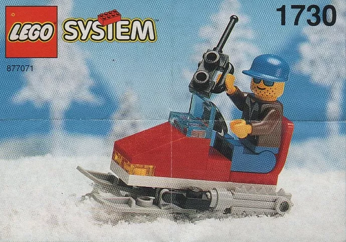 Set LEGO Town 1730 Snow Scooter