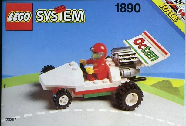 Set LEGO Town 1890 Octan Racer