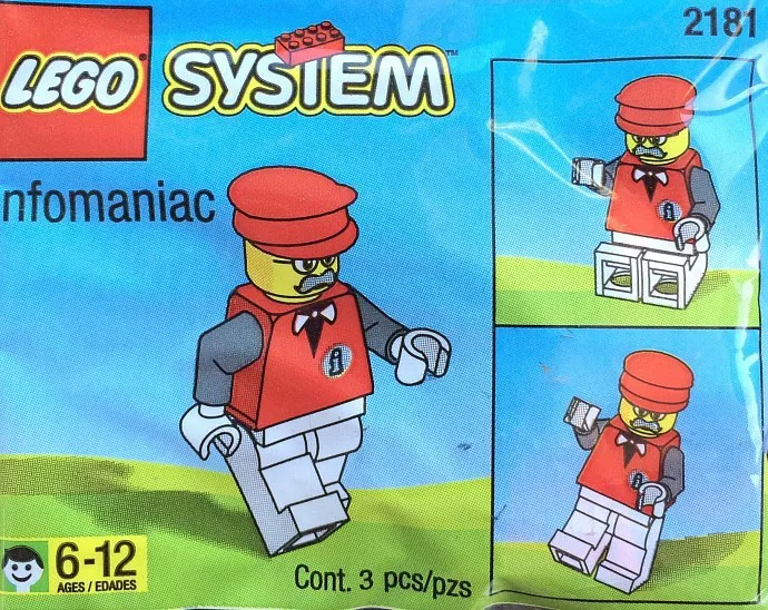 Set LEGO Town 2181 Infomaniac