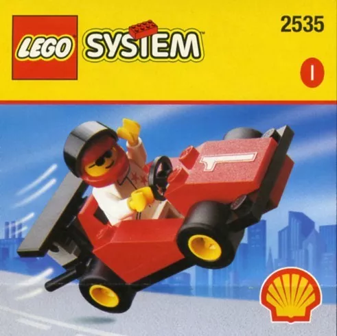 Set LEGO Town 2535 Formula 1 Racing Car