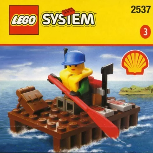 Set LEGO Town 2537 Extreme Team Raft