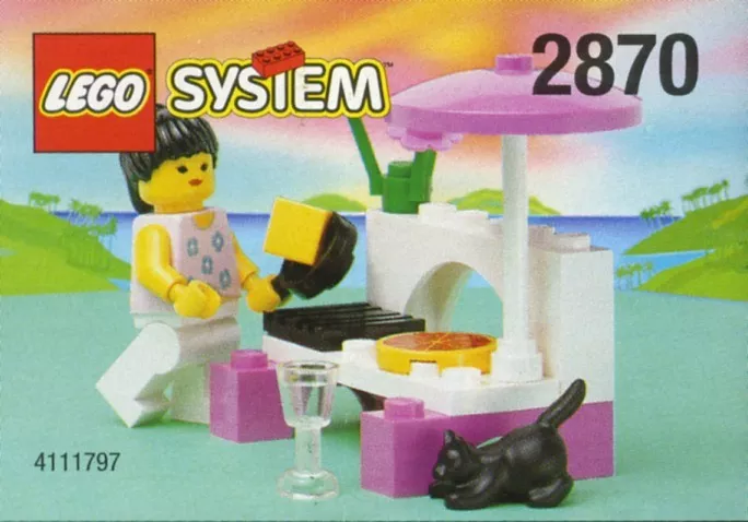 Set LEGO Town 2870 Paradisa Barbeque
