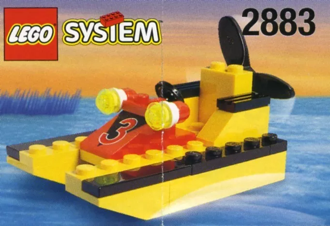 Set LEGO Town 2883 Swamp Racer