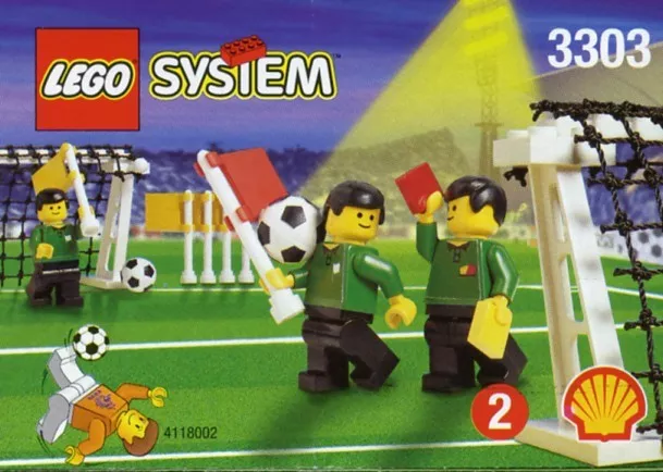 Set LEGO Town 3303 Goals and Linesmen