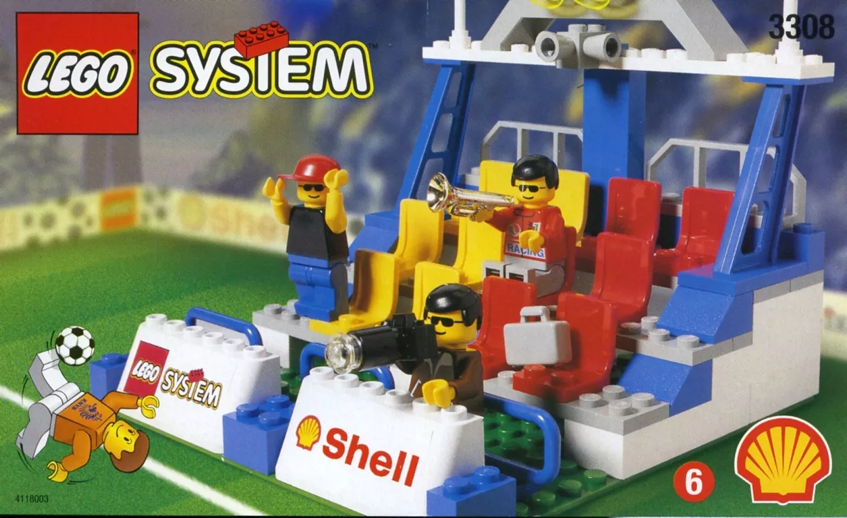Set LEGO Town 3308 Side Stand
