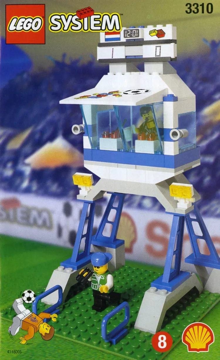 Set LEGO Town 3310 Press Box
